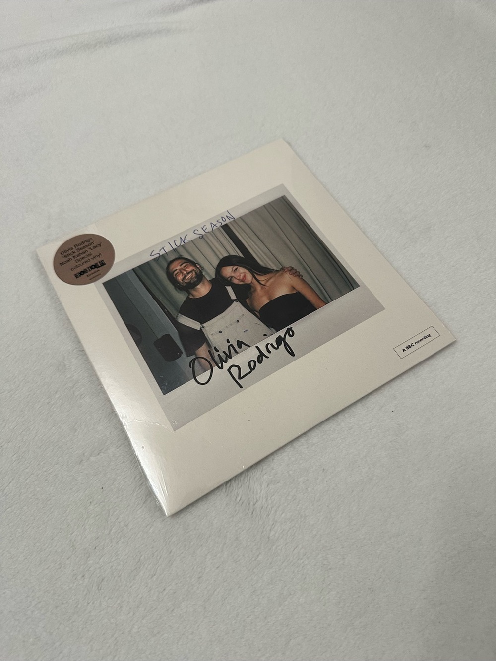 Stick Season/ Lacy Olivia Rodrigo and Noah Kahn Special Color Vinyl Record Store